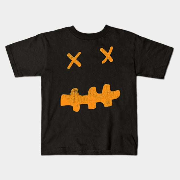 Creepy Smile Kids T-Shirt by MintaApparel